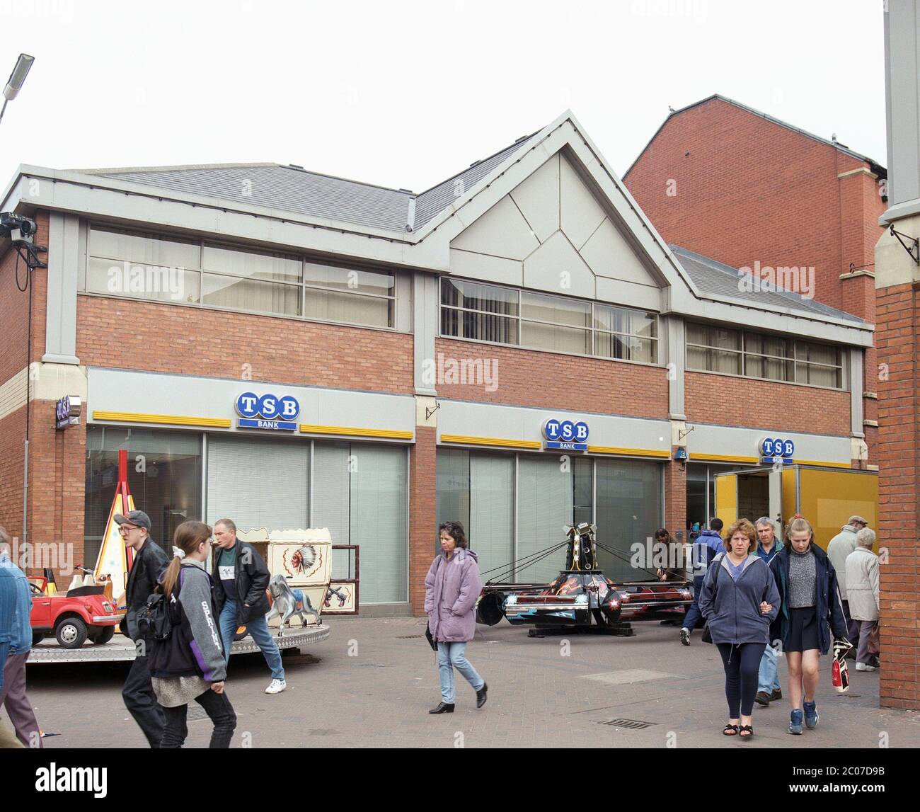 1996, The Spinning Gate Shopping Centre, Leigh, Lancashire, North West