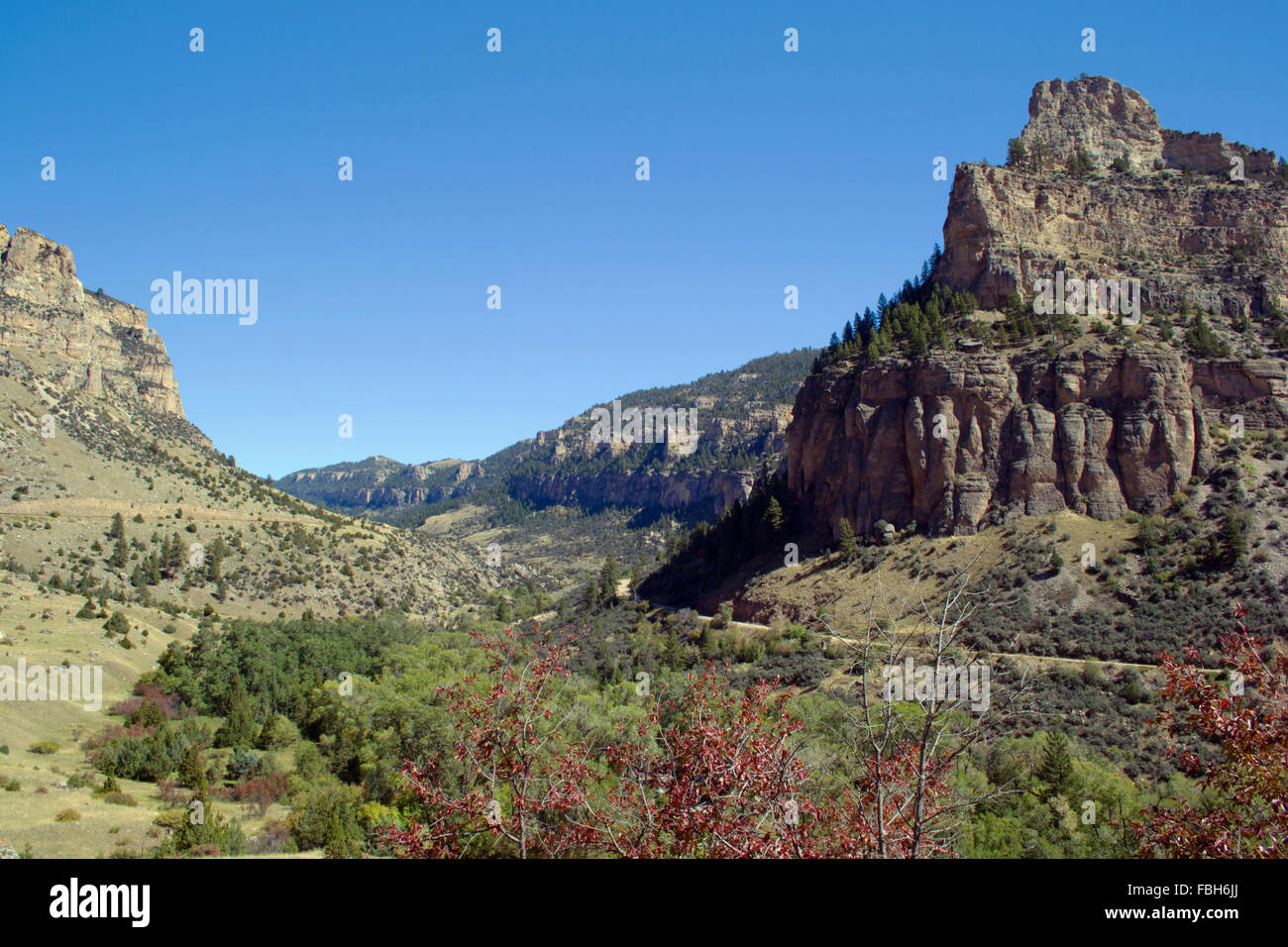 Tensleep Canyon Stock Photo - Alamy