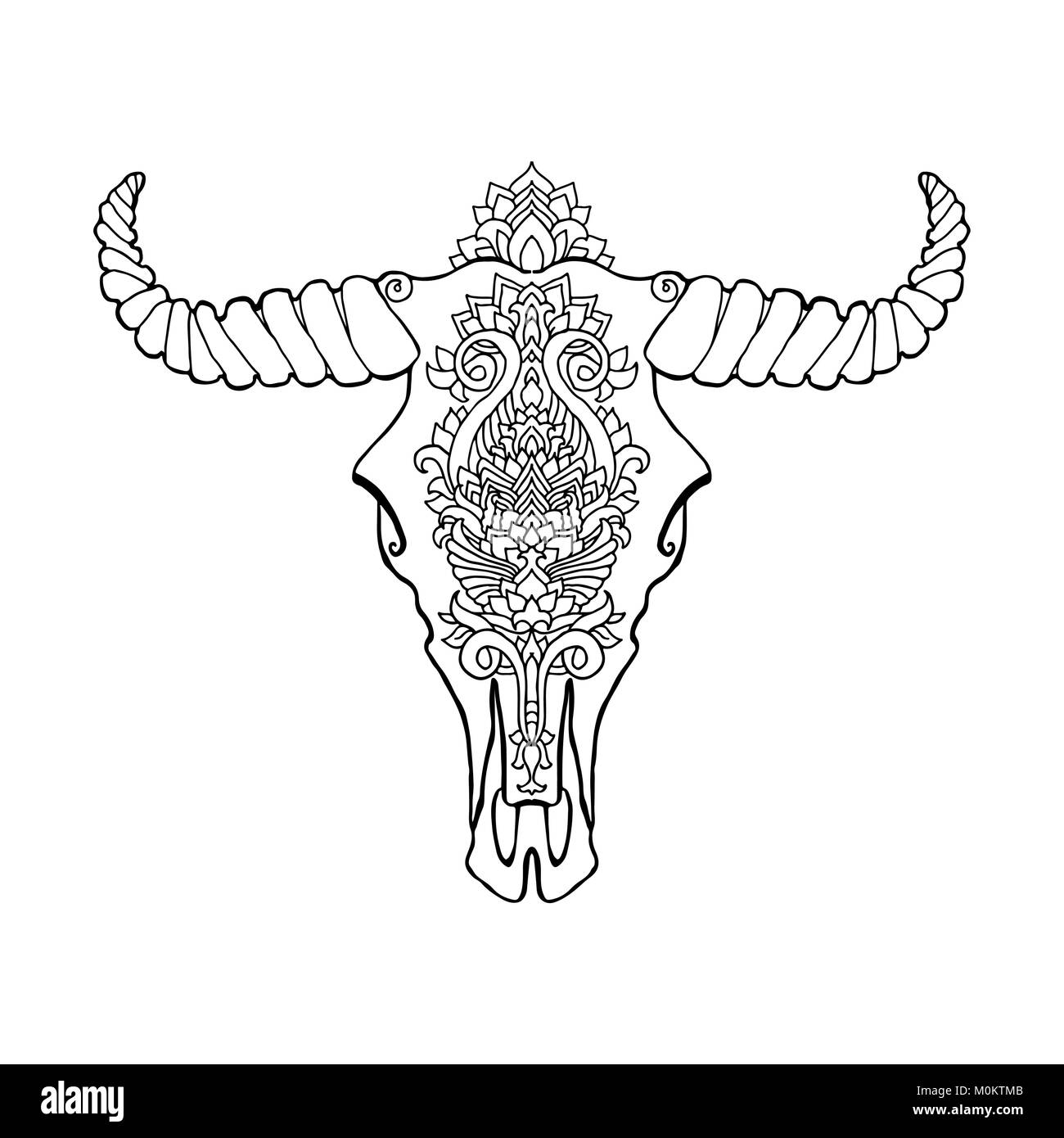 Cow Skull Mandala Svg - 330+ Popular SVG Design